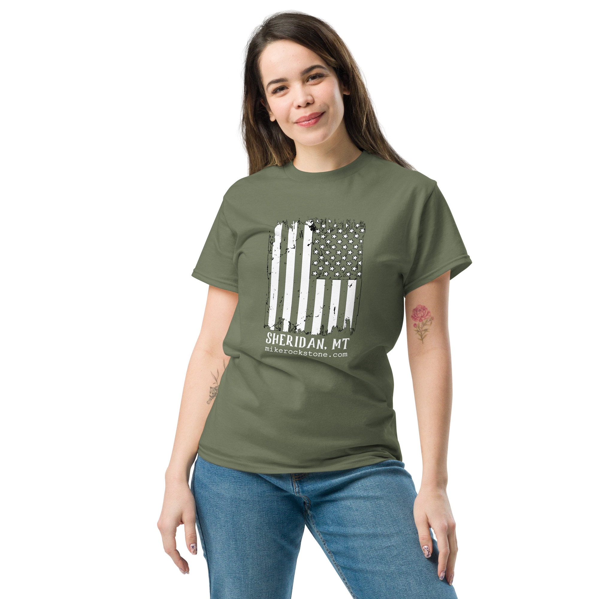 Sheridan, USA - Unisex classic tee - Image 16