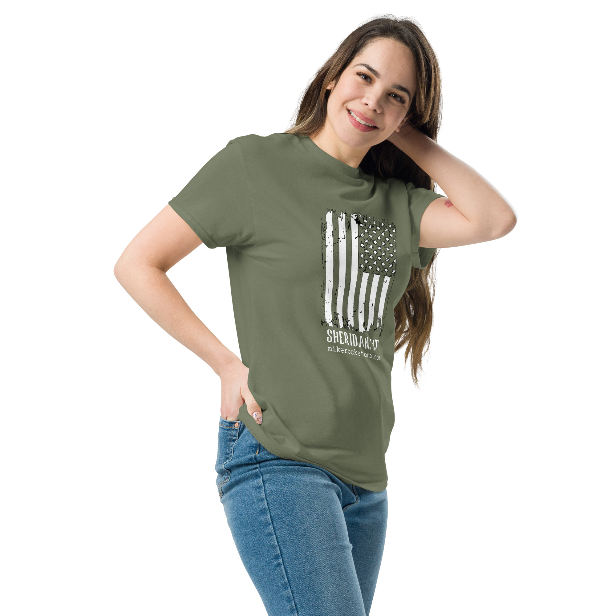 Sheridan, USA - Unisex classic tee - Image 17