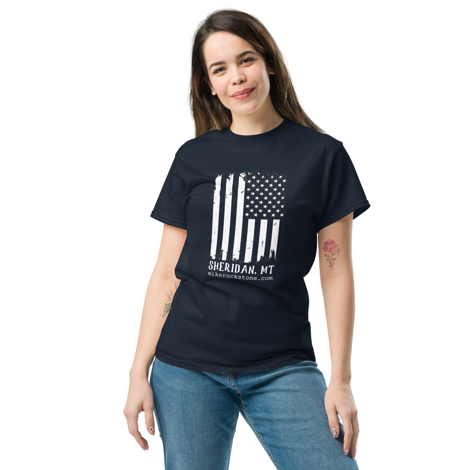Sheridan, USA - Unisex classic tee - Image 4