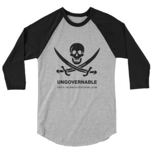 Ungovernable - 3/4 sleeve raglan shirt